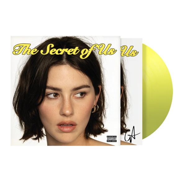 Gracie Abrams The Secret Of Us Exclusive -Signed Purple and Yellow Vinyl - Picture 3 of 3